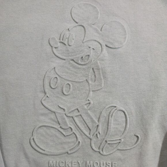 H & M L.O.G.G Green Mickey Mouse Crew Neck Sweatshirt Women’s XS - Picture 2 of 4